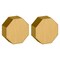 Baldwin Knob Lifetime Satin Brass Door Knobs Lifetime Satin Brass 5073 5073.044.MR - alternate 2